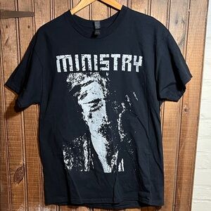 Gildan Black Ministry 2025 Tour Graphic Tee